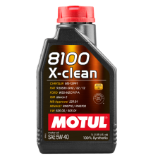 Motorolja MOTUL 8100 X-CLEAN 5W40 1L