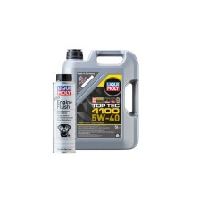 Top Tec 4100 5W-40 5L engine oil + Engine Flush 0.3L