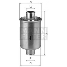 Hydraulfilter, automatväxellåda MANN-FILTER W 76/1