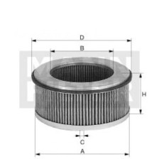 Kupéfilter MANN-FILTER CU 33 128