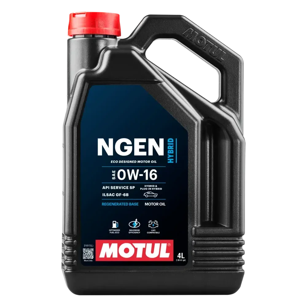 Motorolja hibrīda dzinējiem MOTUL HYBRID 0W16 4L | OILER
